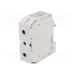 1 pcs x TE Connectivity - 1SNK526010R0000 (ZS95) - Splice terminal: rail, 35÷120mm2, ways: 1, terminals: 2, grey, SNK