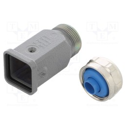 1 pcs x HARTING - 19200031425 - Enclosure: for HDC connectors, Han® A, size 3A, for cable