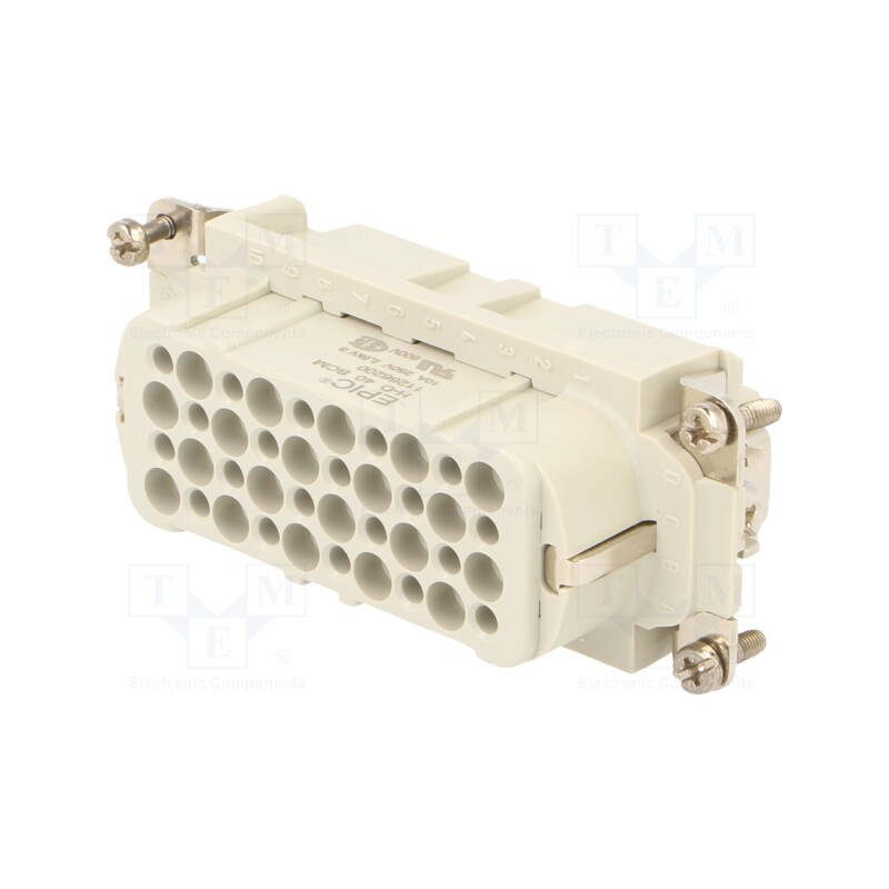 1 pcs x LAPP - 11266200 - Connector: HDC, contact insert, female, EPIC H-D, PIN: 40, 40+PE