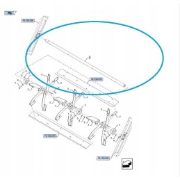 Walek new holland cx 47712772 cnh