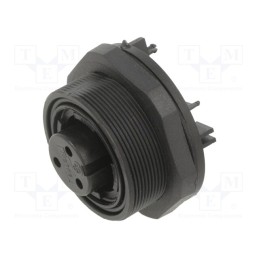 1 pcs x BULGIN - PX0709/S/03 - Connector: circular, socket, female, PIN: 3, Standard Buccaneer®