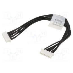 1 pcs x MOLEX - 151340801 - Plug, wire-board, female x2, PicoBlade™, PIN: 8, with leads, cables