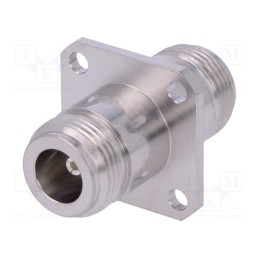1 pcs x TELEGu00c4RTNER - J01024A0005 - Coupler, N socket,both sides, straight, PTFE, gold-plated