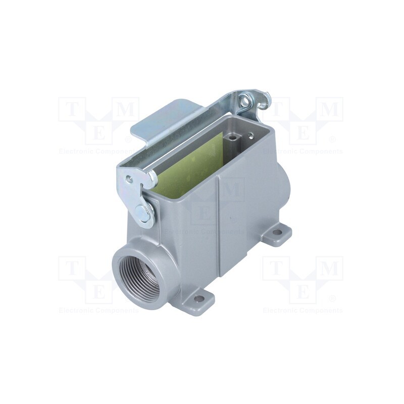 1 pcs x AMPHENOL - C14610N0255002 - Enclosure: for HDC connectors, C146, size A16, with latch, M25