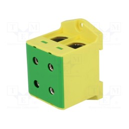 1 pcs x OUNEVA - VC05-0033 - Splice terminal: rail, 25÷150mm2, ways: 1, terminals: 4, Width: 51mm