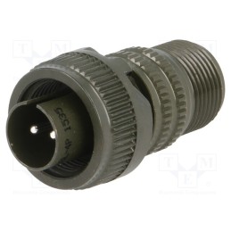 1 pcs x AMPHENOL - DS3106A 10SL-4P - Connector: circular, size 10SL, MS/DS, aluminium alloy, olive