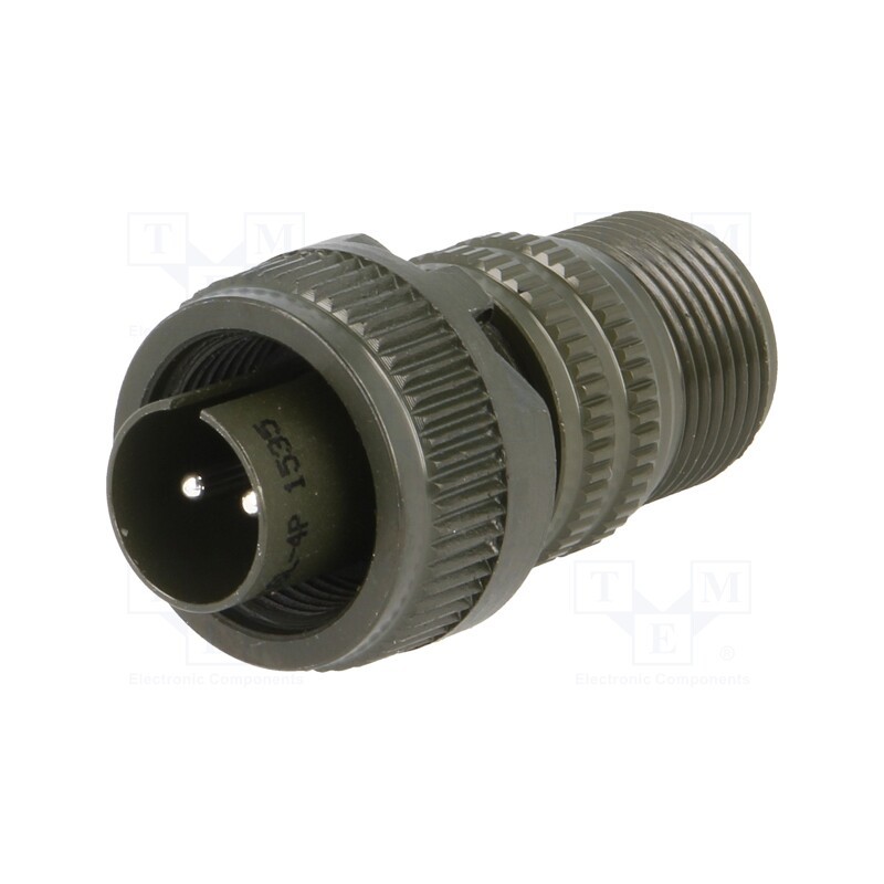 1 pcs x AMPHENOL - DS3106A 10SL-4P - Connector: circular, size 10SL, MS/DS, aluminium alloy, olive