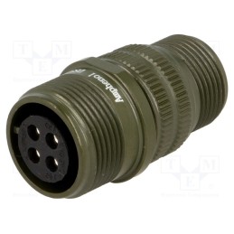 1 pcs x AMPHENOL - DS3101A 14S-2S - Connector: circular, size 14S, MS/DS, aluminium alloy, olive, plug