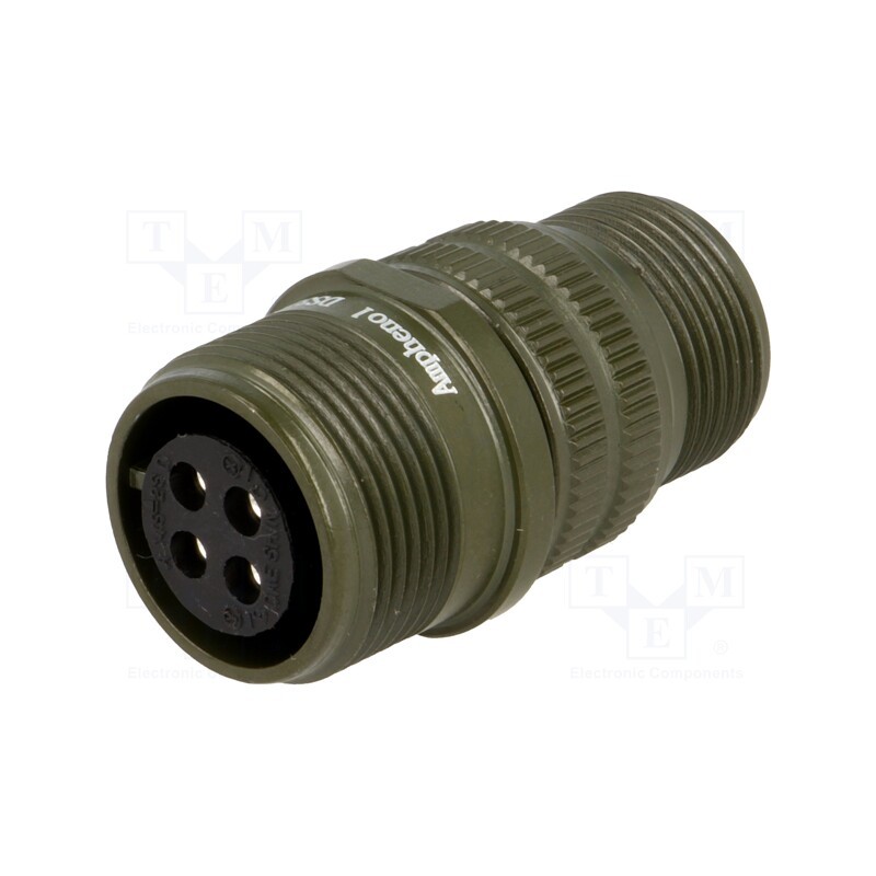 1 pcs x AMPHENOL - DS3101A 14S-2S - Connector: circular, size 14S, MS/DS, aluminium alloy, olive, plug