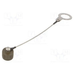 1 pcs x AMPHENOL AIR - D38999/33W09N - Accessories: protection cover, size 9, MIL-DTL-38999 Series III