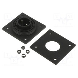 1 pcs x BULGIN - PX0764/P - Connector: circular, socket, male, PIN: 2, Standard Buccaneer®