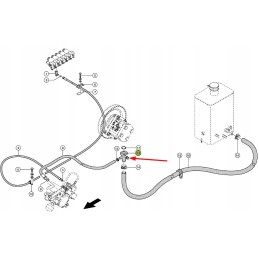771507 0 pump hydraulic divider