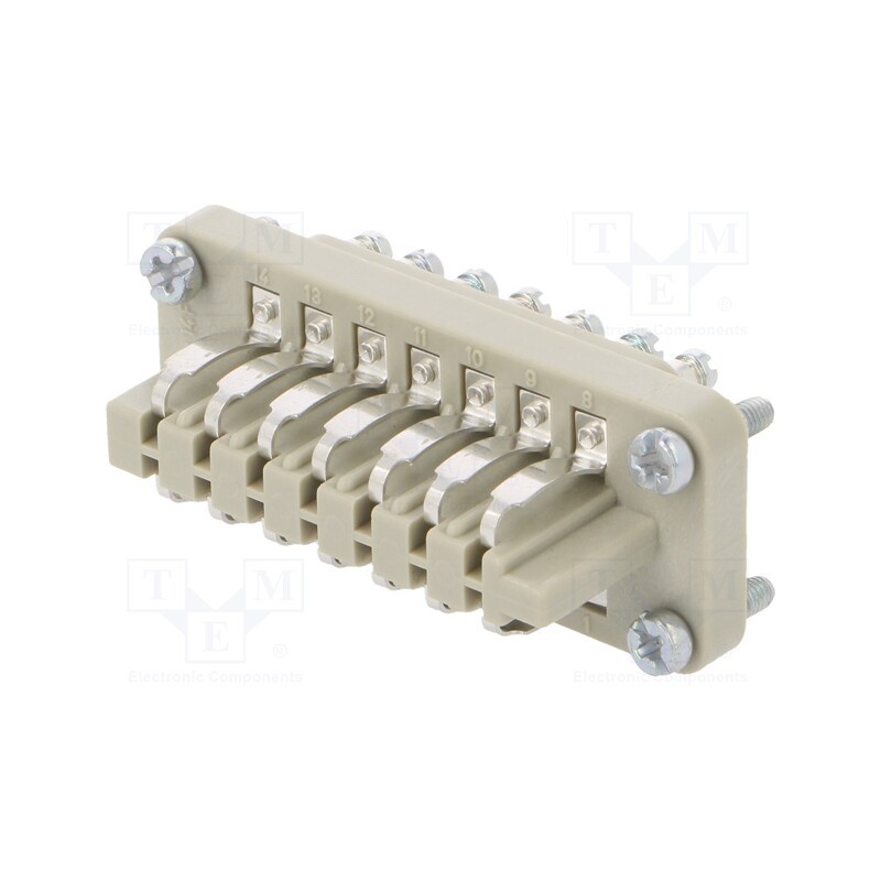 1 pcs x LAPP - 10493100 - Connector: HDC, male, EPIC STA, PIN: 14, size H-A 10, 7.5A, 60V