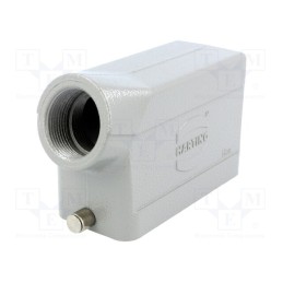 1 pcs x HARTING - 9300161540 - Enclosure: for Han connectors, Han, size 16B, for cable, angled