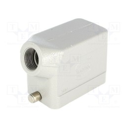 1 pcs x HARTING - 19300101540 - Enclosure: for Han connectors, Han, size 10B, for cable, angled