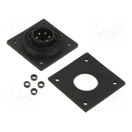 1 pcs x BULGIN - PX0767/P - Connector: circular, socket, male, PIN: 6, Standard Buccaneer®