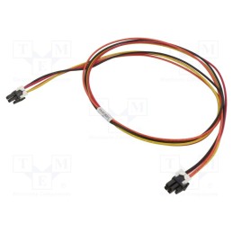 1 pcs x MOLEX - 451350410 - Minifit 4 Circuit 1M Cable Assembly