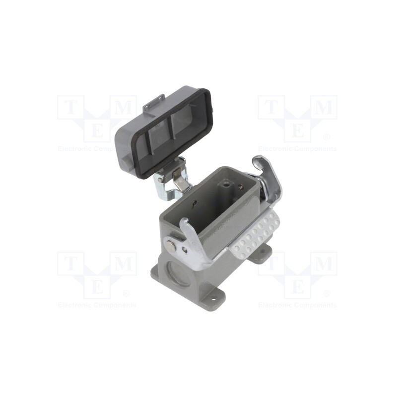 1 pcs x DEGSON ELECTRONICS - D10A-SF-1L-CV-M20 - Enclosure: for HDC connectors, size D10A, with latch, with cover