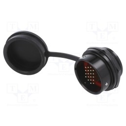 1 pcs x WEIPU - SA2812/P20B-1 - Socket, SA28, male, PIN: 20, IP67, 5A, soldering, 400V, 0.75mm2