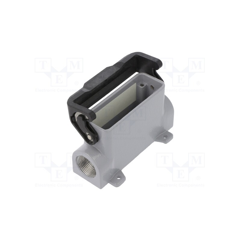 1 pcs x ILME - CZAP 25 L - Enclosure: for HDC connectors, IL-BRID, size 66.16, high, PG16