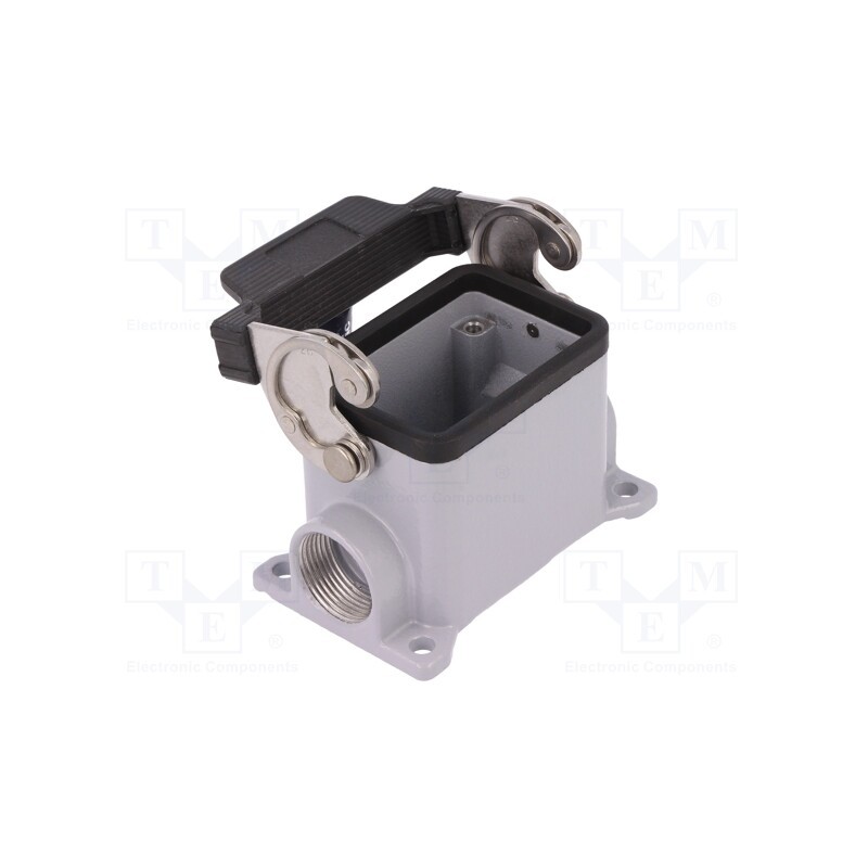 1 pcs x ILME - CHP 06 L - Enclosure: for HDC connectors, C-TYPE, size 44.27, Gland holes: 1