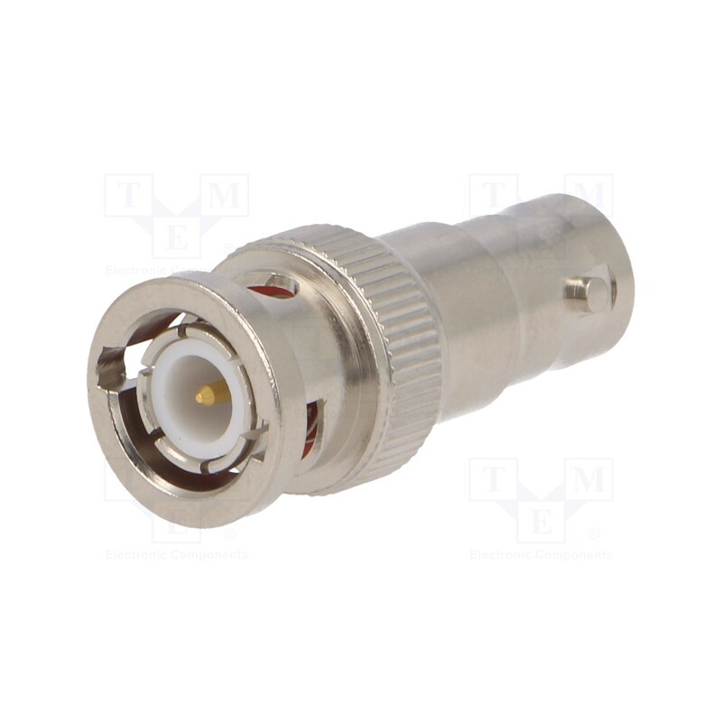 1 pcs x AMPHENOL RF - 112667 - Coupler, BNC socket,BNC plug, straight, 50Ω, PTFE