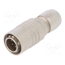 1 pcs x HIROSE - HR10-7P-6P(73) - Connector: circular, HR10, push-pull, plug, 2A, gold-plated, PIN: 6
