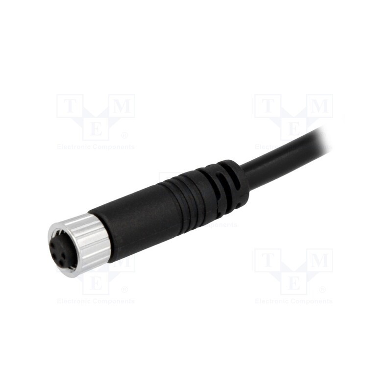 1 pcs x AMPHENOL LTW - 8-04AFFM-SL7A05 - Connector: M8, 5m, female, PIN: 4, straight, plug, 3A, IP67, 30V