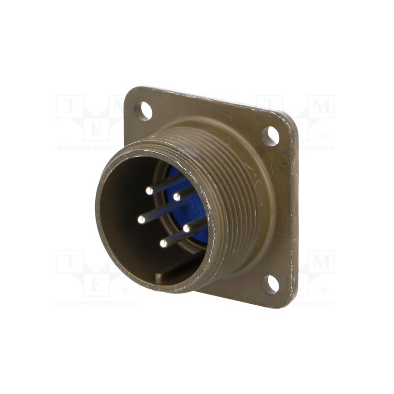 1 pcs x AMPHENOL - 97-3102A-16S-8P - Connector: circular, size 16S, 97, aluminium alloy, olive, socket