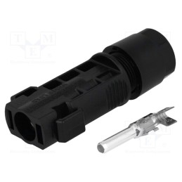 1 pcs x MOLEX - 130244-1202 - Connector: solar, male, 4÷6mm2, with contacts, crimped, SolarSpec