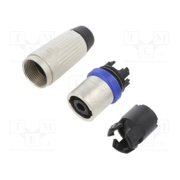 1 pcs x NEUTRIK - NLT4MXX - SPEAKON TX-LINE 4POLE MALE