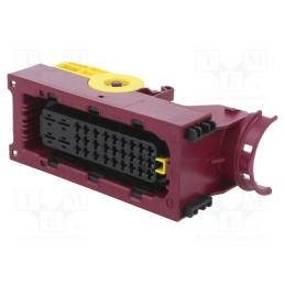1 pcs x TE Connectivity - 1-1564297-6 - Connector: automotive, LEAVYSEAL, female, plug, for cable, claret