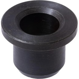 The thrust insert clutches the pinion gear