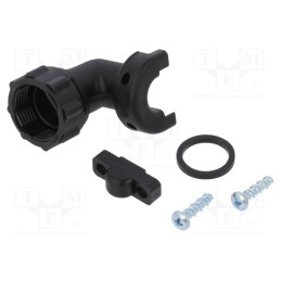 1 pcs x TE Connectivity - 796379-2 - Cable hood and fastener, CPC, size 11, 8.3mm, angled 90°