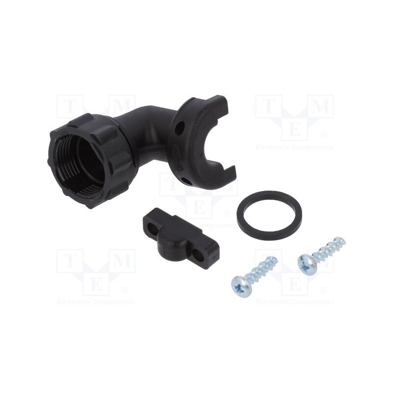 1 pcs x TE Connectivity - 796379-2 - Cable hood and fastener, CPC, size 11, 8.3mm, angled 90°