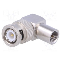 1 pcs x TELEGu00c4RTNER - J01008A0059 - Adapter, BNC male,FME male, angled 90°