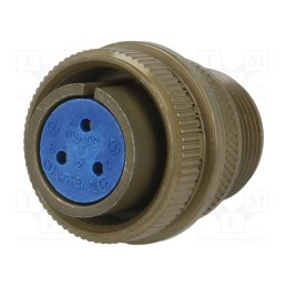 1 pcs x AMPHENOL - 97-3106A-16S-5S - Connector: circular, size 16S, 97, aluminium alloy, olive, plug