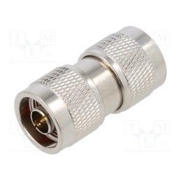 1 pcs x AMPHENOL RF - 082-100-RFX - Adapter, N male,both sides, Insulation: PTFE, 50Ω, Mat: brass