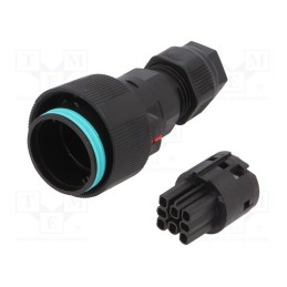 1 pcs x TECHNO - THB.405.B8A - Connector: AC supply, screw terminal, female, TH405, 7÷13.5mm