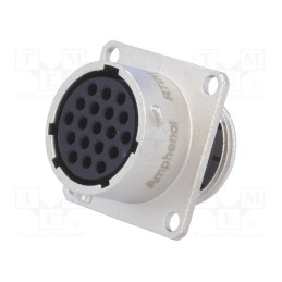 1 pcs x AMPHENOL - RT0W01419SNH - Connector: circular, RT360, socket, female, PIN: 19, IP67, -40÷105°C