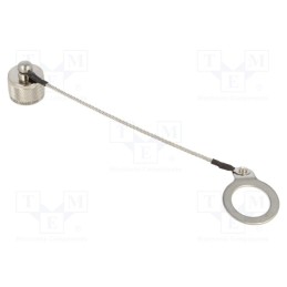 1 pcs x AMPHENOL AIR - D38999/33F09N - Accessories: protection cover, size 9, MIL-DTL-38999 Series III