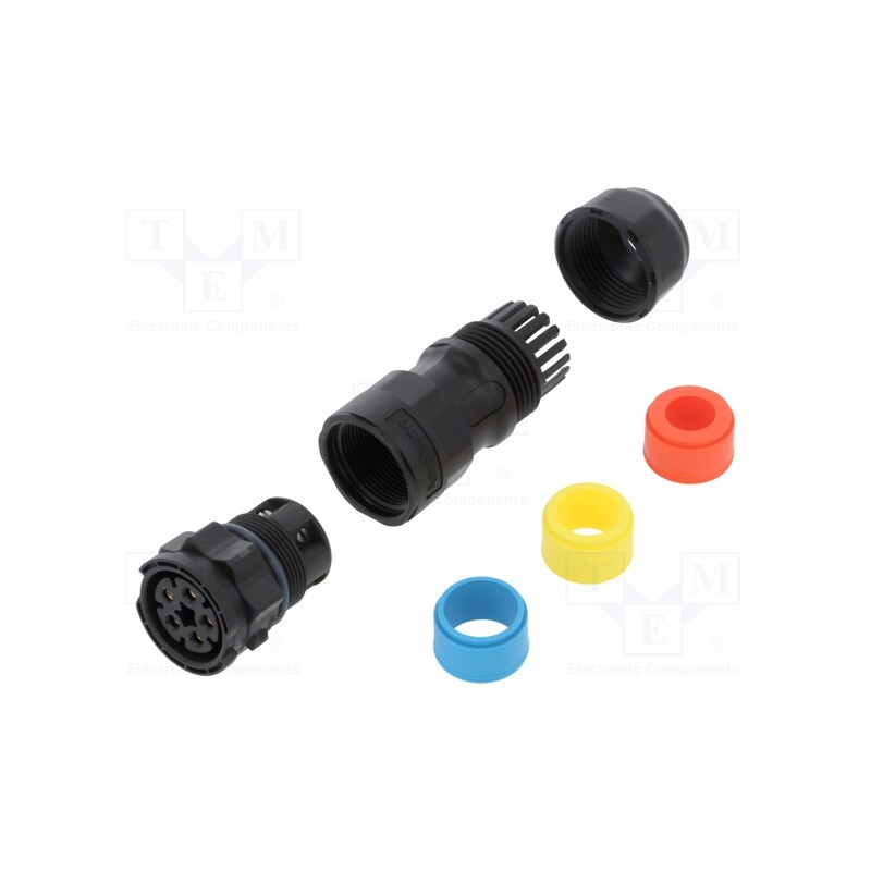 1 pcs x AMPHENOL LTW - DC-05BMFB-QL8APP - Connector: circular, female, plug, screw terminal, PIN: 5, X-Lok