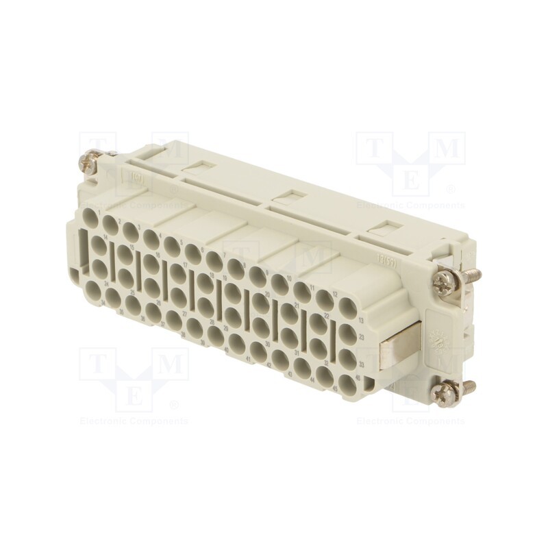 1 pcs x AMPHENOL - C14610B04650010 - Connector: HDC, contact insert, female, C146,heavy|mate EE, 46+PE