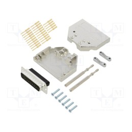 1 pcs x ENCITECH - 6355-0079-03 - D-Sub, PIN: 25, plug, male, crimped, for cable, Type: shielded