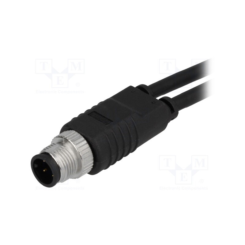 1 pcs x AMPHENOL LTW - SS-040000-M00-YSB01 - Splitter, M12 male,cable x2, A code-DeviceNet / CANopen, PIN: 4