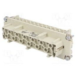 1 pcs x LAPP - 10197000 - Connector: HDC, contact insert, female, EPIC H-BE, PIN: 24, 24+PE