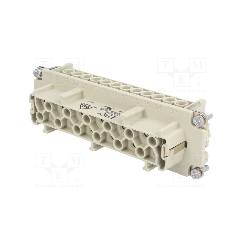 1 pcs x LAPP - 10197000 - Connector: HDC, contact insert, female, EPIC H-BE, PIN: 24, 24+PE