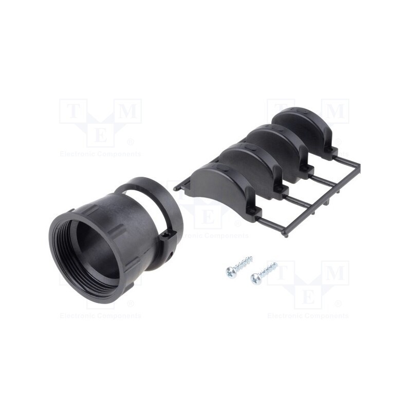 1 pcs x TE Connectivity - 206512-5 - Cable hood and fastener, CPC, size 23, 28.6mm, straight