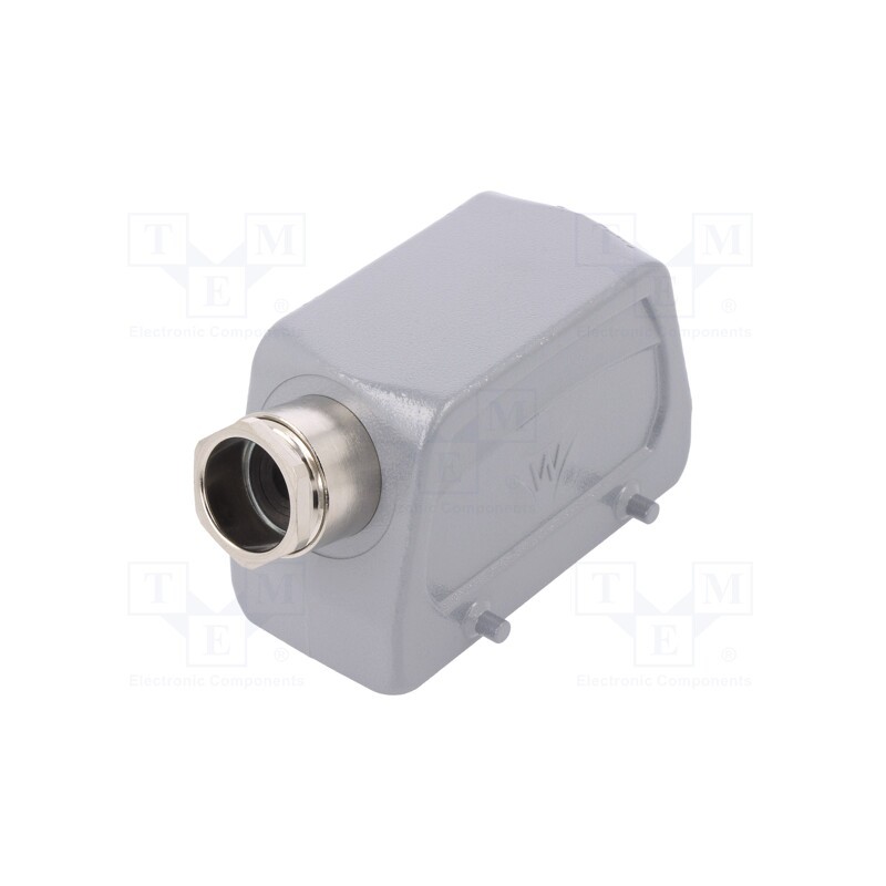1 pcs x WIELAND - 70.350.1635.0 - Enclosure: for HDC connectors, size 16, for cable, M25, angled