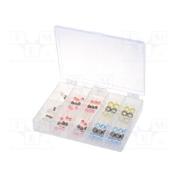 1 set x NINIGI - ST-ASS-30-HST2-1 - Kit: self-soldering sleeve wire splices, insulated, 30pcs.
